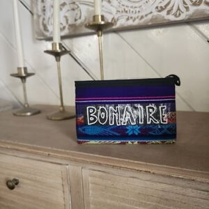Colorful Bonaire Zipper Pouch